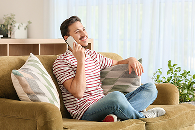 Man on Phone