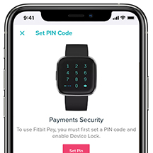 Fitbit Pay Step 3