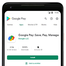 Google Pay Step 1
